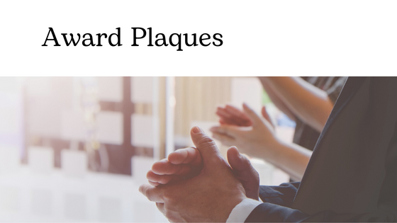 Different Types Of Plaque Awards